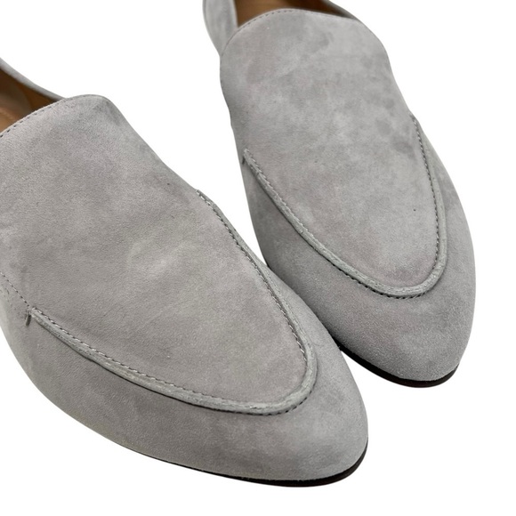 J.Jill Pearl Gray Suede Slip On Preppy Business Casual Loafer Flats Women’s 8 - Picture 6 of 16